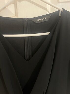 Allegra K Black Midi Dress